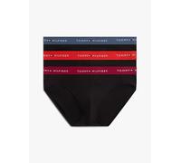 Tommy Hilfiger 3p Brief WB Um0um03876 Breve, Blue (Fre Rd/AE Sea/RAS Ju), M Uomo