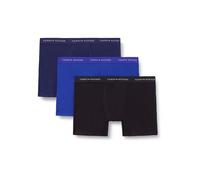 Tommy Hilfiger 3P DTM Boxer da Uomo Nob Blue/PRP Navy/Black XS