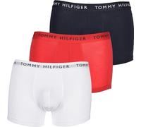 Tommy Hilfiger 3P Trunk Um0Um02203, Boxer, Uomo, Multicolore (White/Desert Sky/Primary Red), XXL