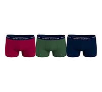 Tommy Hilfiger 3p Trunk Wb, Boxer a pantaloncino Uomo, Blzr Red/Desert Sky/Golfway Green, L