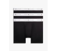 Tommy Hilfiger 3P WB Boxer da Uomo Black/Black/Black White WB XXL