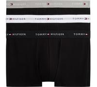 Tommy Hilfiger 3P WB Boxer da Uomo Grey Heather/Black/White M