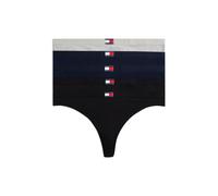 Tommy Hilfiger 5 Pack Thong L Gry Heather/navy/black Taglia: XS | Biancheria intima Outlet | Donna | Blu