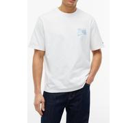 Tommy Hilfiger 90s Bubble Flag Ecru Taglia: XXL | T-shirt stampate Outlet | Uomo | Marrone