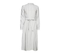 Tommy Hilfiger - Abito Camicia Midi a Righe - -Dresses -Donna -Bianco -2XS