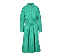 Tommy Hilfiger - Abito Chemisiere in Cotone con Bottoni - -Dresses -Donna -Verde -M