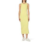 Tommy Hilfiger Slim 5X2 Rib Midi Dress NS Ww0Ww38838, Vestito Aderente, Donna, Giallo (Yellow Tulip), 3XL