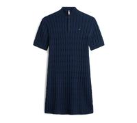 Tommy Hilfiger Abito maglione Co Cable Mid GG Shift Ww0Ww48444 Blu (Dark Night Navy) S Donna