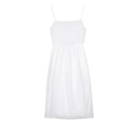 Tommy Hilfiger - Abito Sottoveste Midi in Lino - -Dresses -Donna -Bianco -L