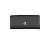 Tommy Hilfiger Black Polyurethane Women Wallet