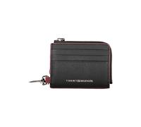 Tommy Hilfiger TH Struc Leather CC Holder With Zip Black