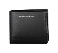 Tommy Hilfiger Portafoglio Uomo TH Business Leather CC and Coin Piccolo, Nero (Black), Taglia Unica