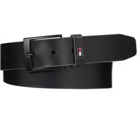 Tommy Hilfiger Adan Leather 3.5, Cinghie Uomo, Black, 80