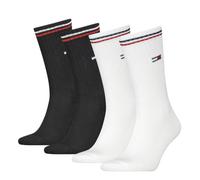 Tommy Hilfiger Adaptive Crew Calzini Unisex - Adulto (Pacco da 2)