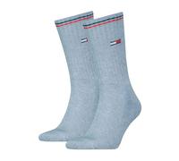 Tommy Hilfiger Crew, Calzini Unisex - Adulto, Blu, 35-38