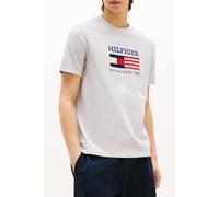 Tommy Hilfiger Americana Monotype F Light Grey Heather Taglia: XL | T-shirt stampate Outlet | Uomo | Grigio