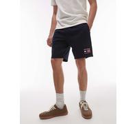 Tommy Hilfiger - Americana - Pantaloncini blu navy con bandiera 44
