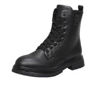 Tommy Hilfiger Anfibi Carrarmato Con Cerniera Nero - Taglia 35 [22cm] Scarpe