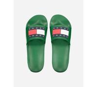 Tommy Jeans Zoccoletto 'Essential' verde scuro / rosso / nero / bianco, Taglia 43