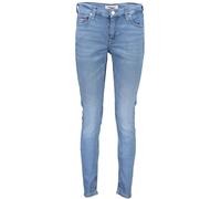 Tommy Hilfiger Azzurro Cotton Women's Skinny Jeans - W27 | L30