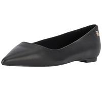 Tommy Hilfiger Essential Pointed Ballerina FW0FW07863, Donna, Nero (Black), 37 EU
