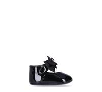 Tommy Hilfiger ballerine neonata in vernice nero 18