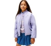 Tommy Hilfiger Padded Bomber Kg0kg08927, Blue (Periwinkle Dusk), 12 Anni Bambine e Ragazze