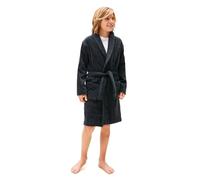 Tommy Hilfiger Bambini Unisex Accappatoio Towelling Bathrobe con Cintura in Vita, Blu (Desert Sky), XL