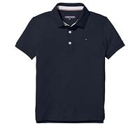 Tommy Hilfiger Polo maniche corte cotone bio Blu notte/rosso fuoco/bianco Taglia 110