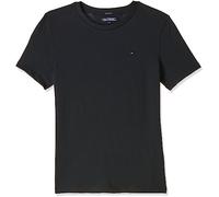 Tommy Hilfiger Bambino T-Shirt Maniche Corte Scollo Rotondo, Blu (Sky Captain), 10 Anni