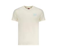 Tommy Hilfiger Beige Cotton Men T-Shirt - S