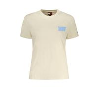 Tommy Hilfiger Beige Cotton Women T-Shirt - XL
