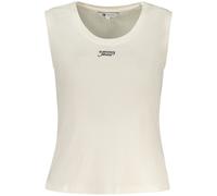 Tommy Hilfiger Beige Cotton Women Tank Top - XS