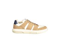Tommy Hilfiger Beige Leather Men Sneaker - EU40/US7