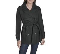 Tommy Hilfiger Belted Double Breasted Everyday Trench Coat Giacca Trapuntata, Black, M Donna