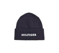 Berretto Tommy Hilfiger Monotype Beanie AM0AM11737 Blu scuro 00