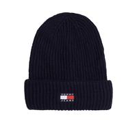Tommy Hilfiger - Berretto in maglia a coste - - Accessories - Donna - Blu - ONE SIZE