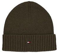 Tommy Hilfiger Berretto in Maglia Uomo Essential Berretto Invernale, Multicolore (Army Green), Taglia Unica