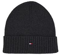 Tommy Hilfiger Berretto in Maglia Uomo Essential Berretto Invernale, Multicolore (Charcoal Gray), Onesize