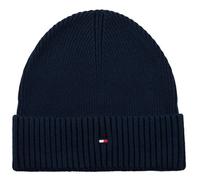 Tommy Hilfiger Berretto TH FLAG PIMA COTTON BEANIE in Blu Unica