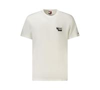 Tommy Hilfiger Bianco Cotton Men T-Shirt - L