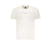 Tommy Hilfiger Bianco Cotton Men T-Shirt - XXL