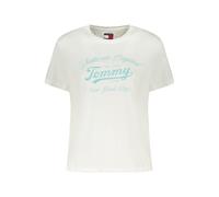 Tommy Hilfiger Bianco Cotton Women T-Shirt - L