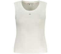 Tommy Hilfiger Bianco Cotton Women Tank Top - S