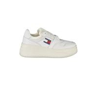 Tommy Hilfiger Bianco Leather Women Sneaker - EU41/US11