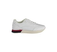 Tommy Hilfiger Bianco Pelle Women Sneaker - EU36/US6