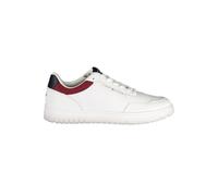 Tommy Hilfiger Bianco Polyurethane Men Sneaker - EU46