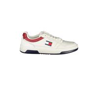 Tommy Hilfiger Bianco Polyurethane Men's Sneaker - EU42/US9