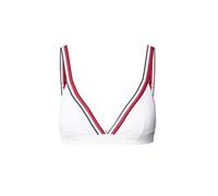 Tommy Hilfiger bikini top a triangolo bianco XS