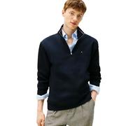 Tommy Hilfiger Bill Qz Mock Maglia di Tuta, Hilfiger Blu Marino, Medium Uomo